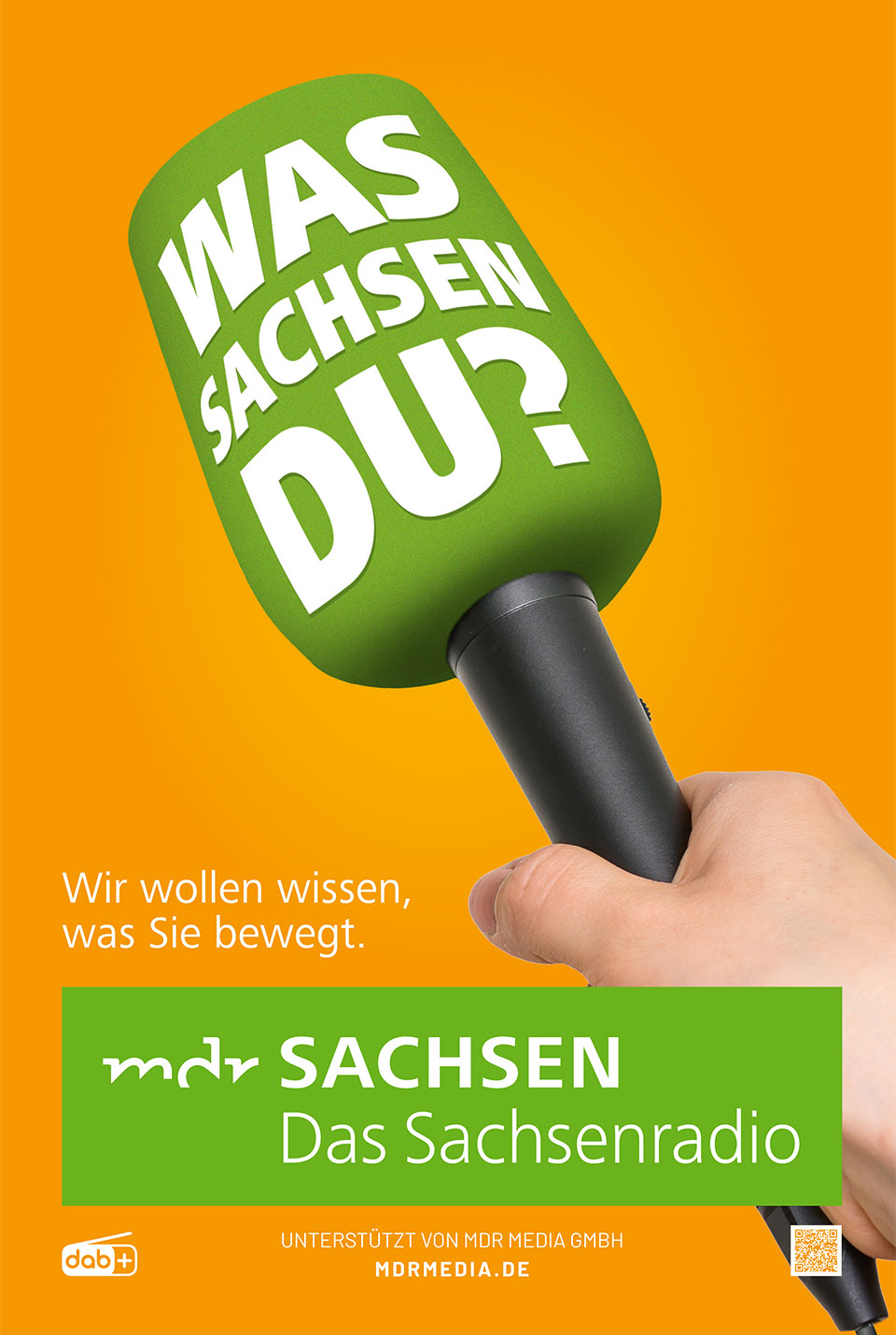 Plakatmotiv für MDR SACHSEN (Foto: MDR Media)