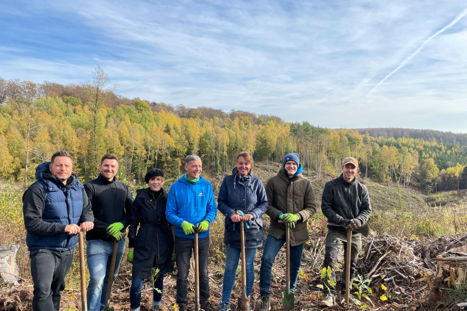 MDR Media pflanzt Bäume für die Zukunft (Foto: MDR Media)