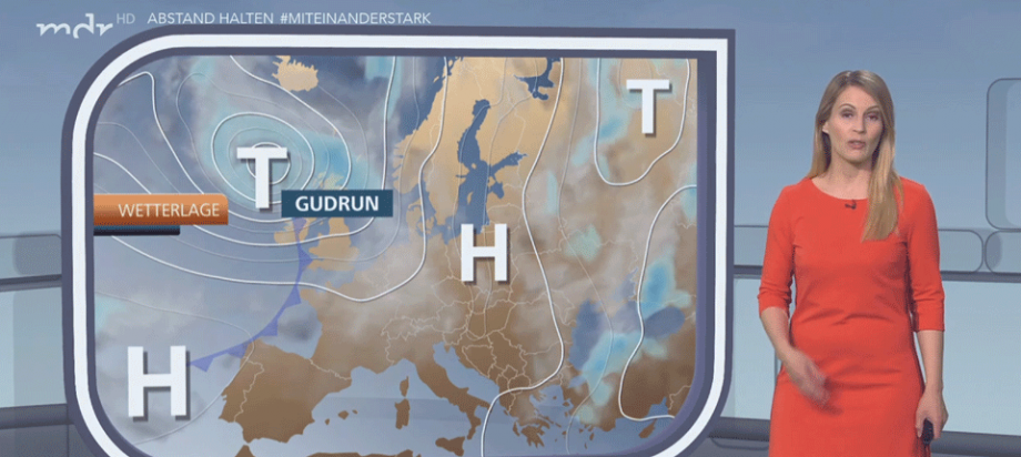 Das Wetter im Anschluss an MDR Sachsen-Anhalt heute mit Susanne Langhans (Bild: mdr.de)