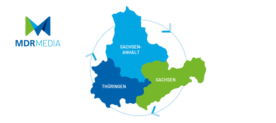 Die MDR Media hat Beteiligungen in Sachsen, Sachsen-Anhalt und Thüringen mit vielfältigem Know-how in der Content-Produktion und als Technik-Dienstleister.
