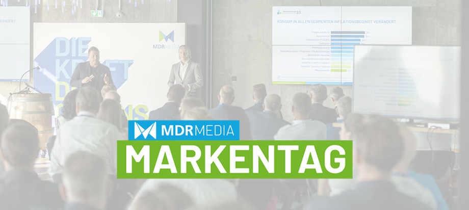 Die MDR Media lädt zum Markentag 2024 ein.