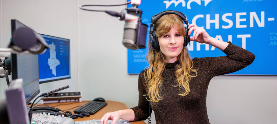 Julia Rosebrock übernimmt die Moderation im Frühprogramm von MDR SACHSEN-ANHALT