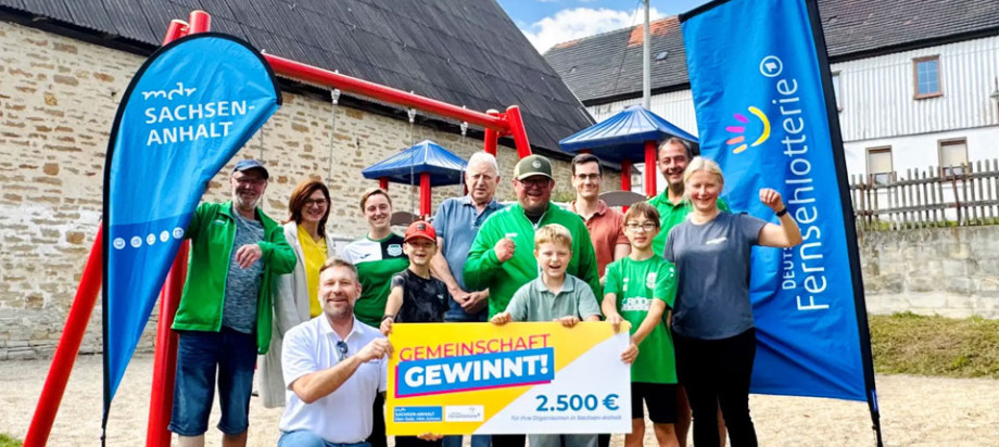 "Gemeinschaft Gewinnt", so heißt die große Mitmachaktion von MDR SACHSEN-ANHALT und der Deutschen Fernsehlotterie 